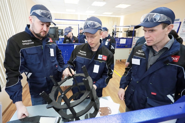 Работники Севмаша начали обучаться в центре «Фабрика процессов» https://sevmash.ru/