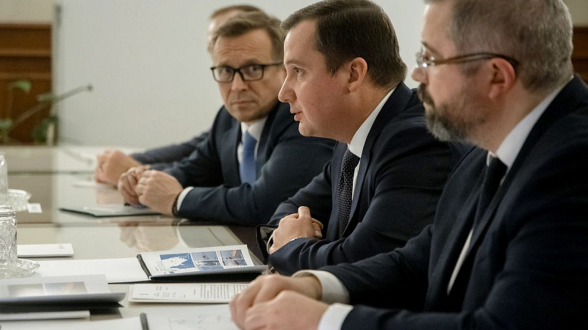 В Москве состоялась рабочая встреча Андрея Никитина и губернатора Архангельской области Министерства транспорта РФ