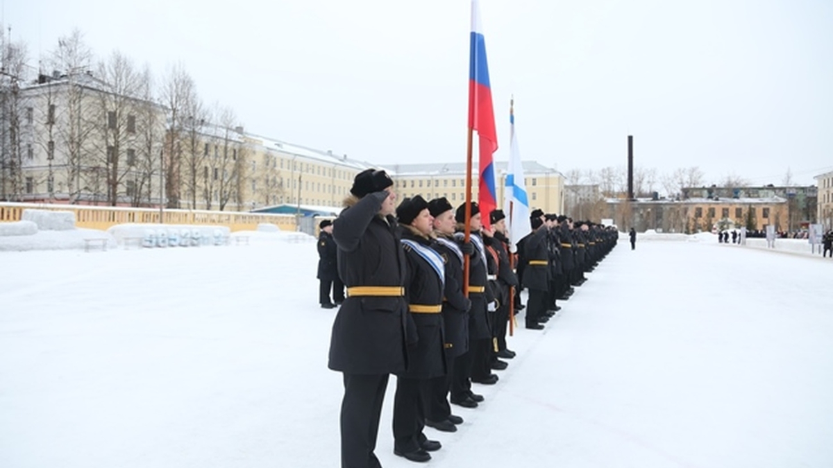 На Севмаше военнослужащие НПР приняли присягу пресс-службы АО