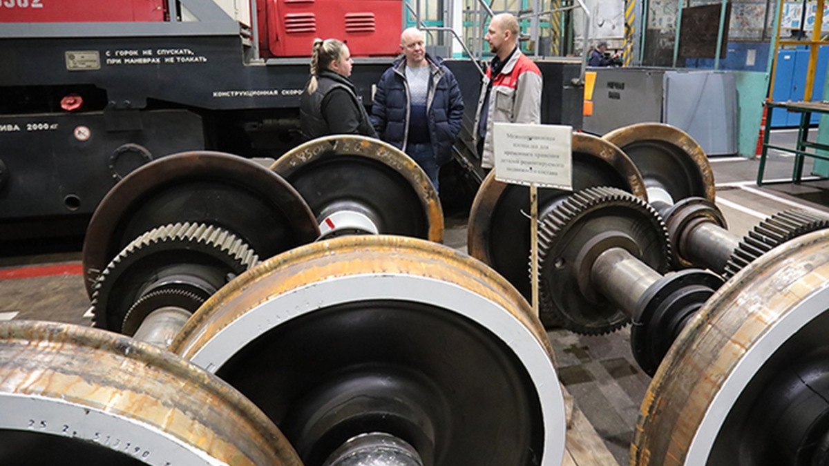 Железнодорожный цех Севмаша признан передовиком внедрения системы 5S О.Перова / пресс-служба АО