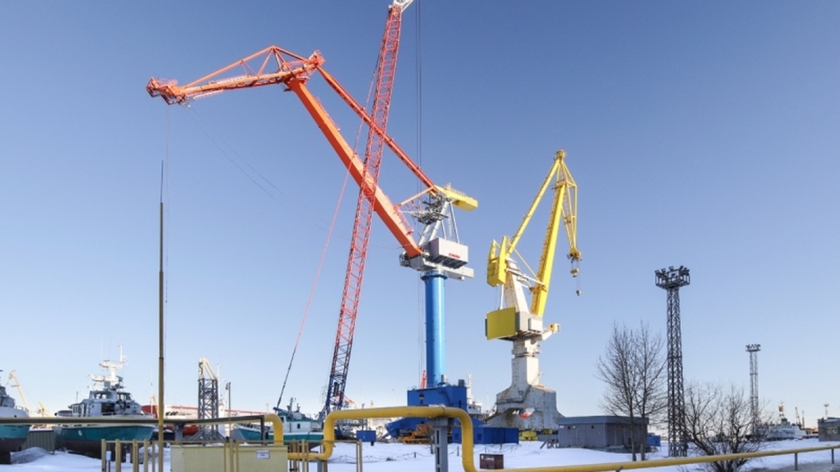 Севмаш продолжает масштабное обновление кранового оборудования пресс-службы предприятия ОСК Севмаш