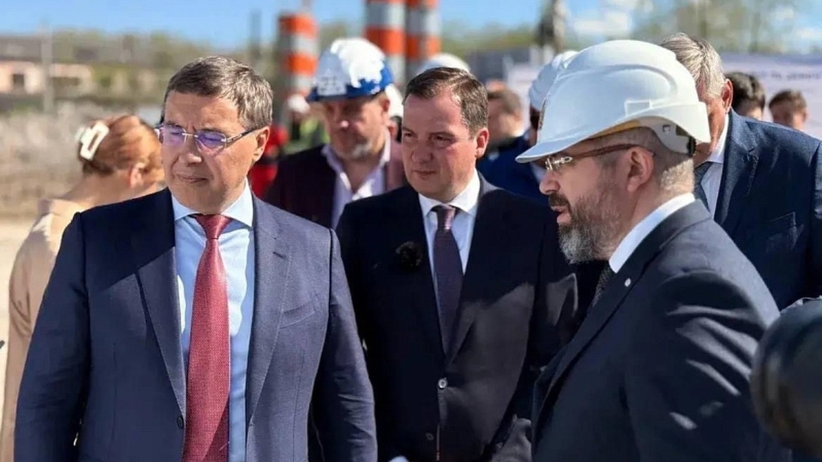 Валерий Фальков и Александр Цыбульский оценили ход строительства кампуса мирового уровня «Арктическая звезда» в Архангельске пресс-службы губернатора и правительства АО